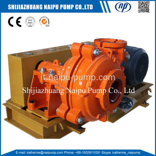 Pompa slurry resistente all'usura in drive 6/4 da H CRZ